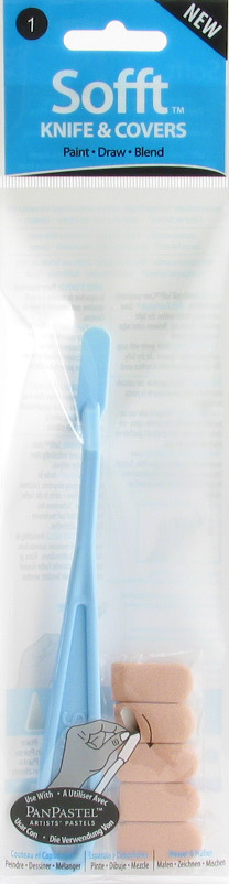 Image of PanPastel Sofft 1Knife & 5Covers-No.1 Round (6F) 465001 879465002610