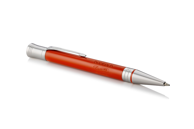 Image of Kulspetspenna Parker Duofold Classic Big Red P.T. Ballpen M Black 1931379 3501179313795