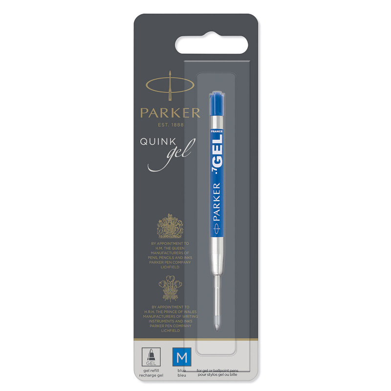Image of Refill Parker Gel M Blue 1-Blister 1950346 3501179503462