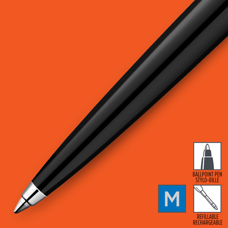 Image of Kulspetspenna Parker Jotter Black BLK3C BP M.BLU BL1 2096873 03026980968731