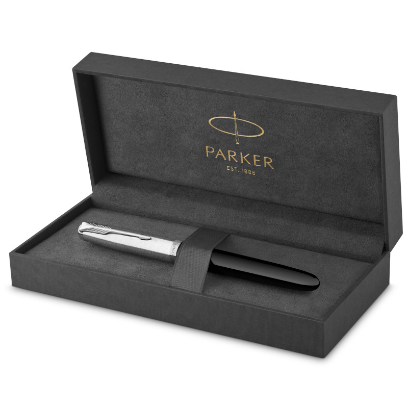 Image of Reservoarpenna Parker 51 Black Fountain pen F, black 2123491 3026981234910
