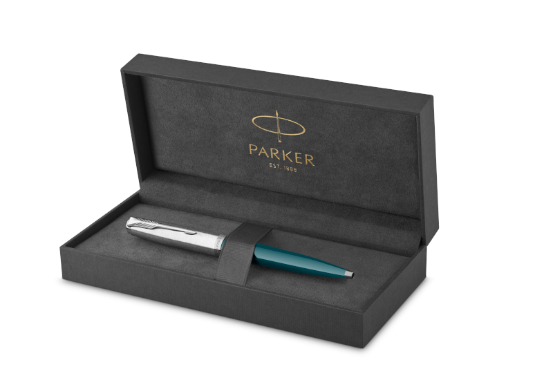 Image of Kulpenna Parker 51 Teal Blue Ballpen M, black 2123508 3026981235085