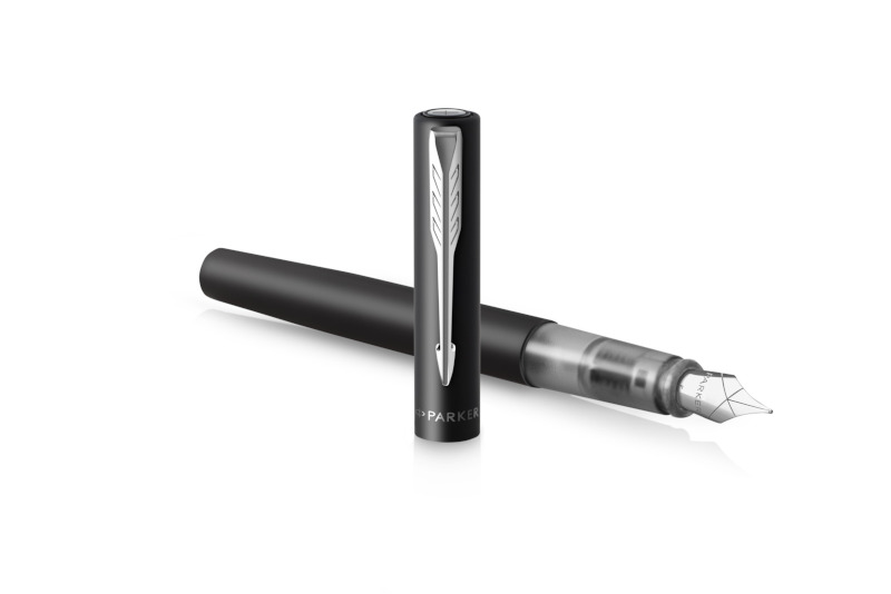 Image of Reservoarpenna Parker Vector XL Black Fountain Pen Medium nib 2159744 3026981597442