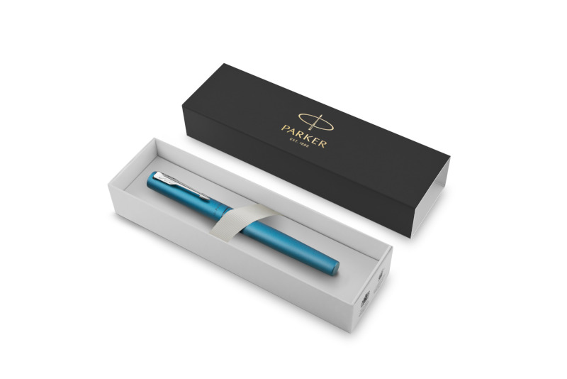Image of Reservoarpenna Parker Vector XL Teal Fountain Pen Medium nib 2159746 3026981597466