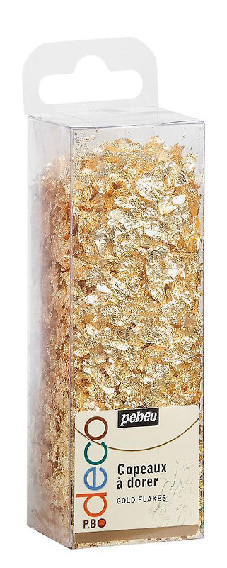 Image of Förgylling Pebeo Deco Gold Flakes Gold  (6F) 094218 3167860942189