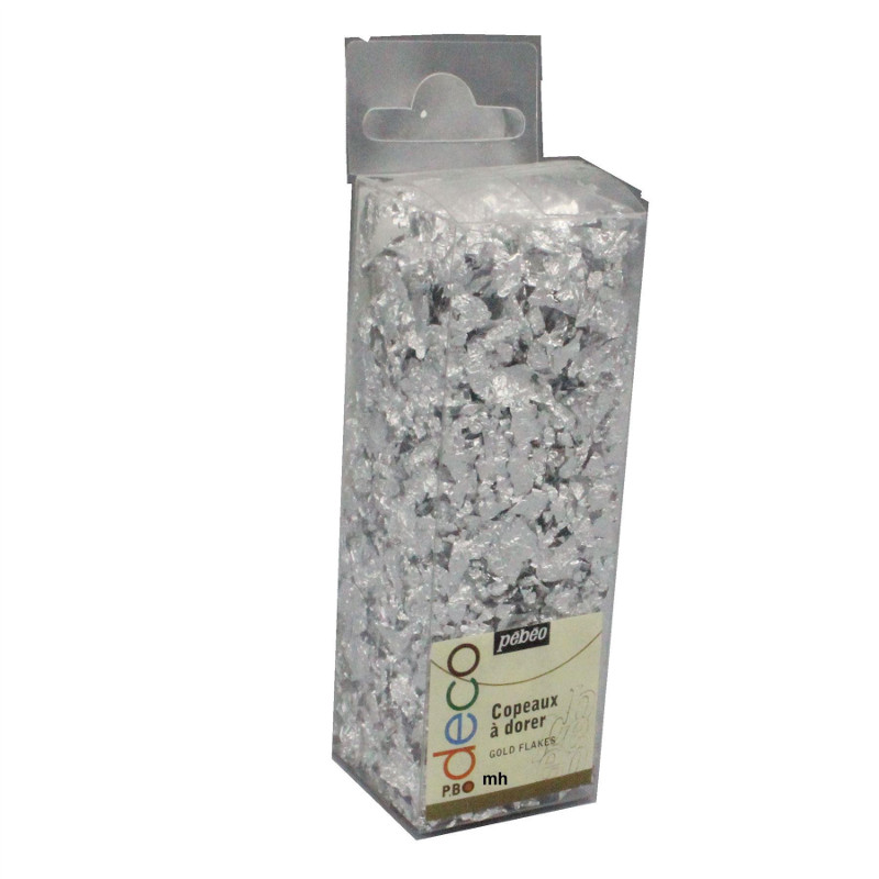 Image of Förgylling Pebeo Deco Gold Flakes Silver  (6F) 094219 3167860942196