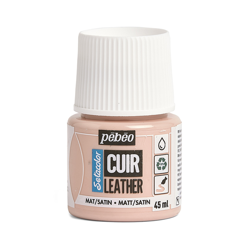 Image of Läderfärg Pebeo Cuir Leather 45ml - Sakura Pink 295607 3167862956078