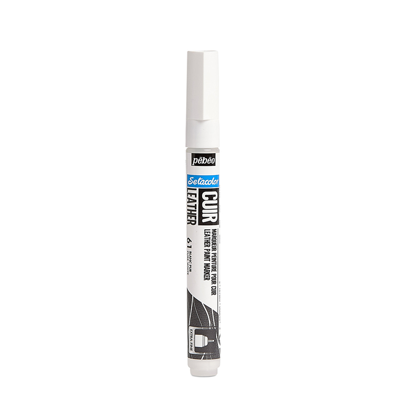 Image of Läderfärg Pebeo Cuir Leather Marker - Pure White 295661 3167862956610