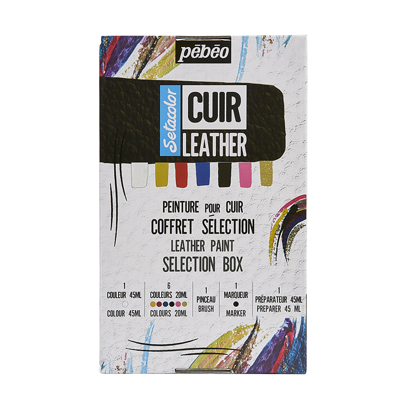 Image of Läderfärg Pebeo Cuir LeatherSelection Box 295682 3167862956825
