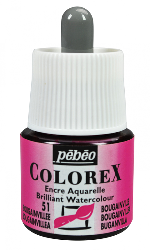 Image of Tusch Pebeo Colorex Ink 45ml Bougainvillea 051 (5F) 341051 3167863410517