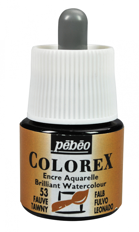 Image of Tusch Pebeo Colorex Ink 45ml Fawny 053 (5F) 341053 3167863410531