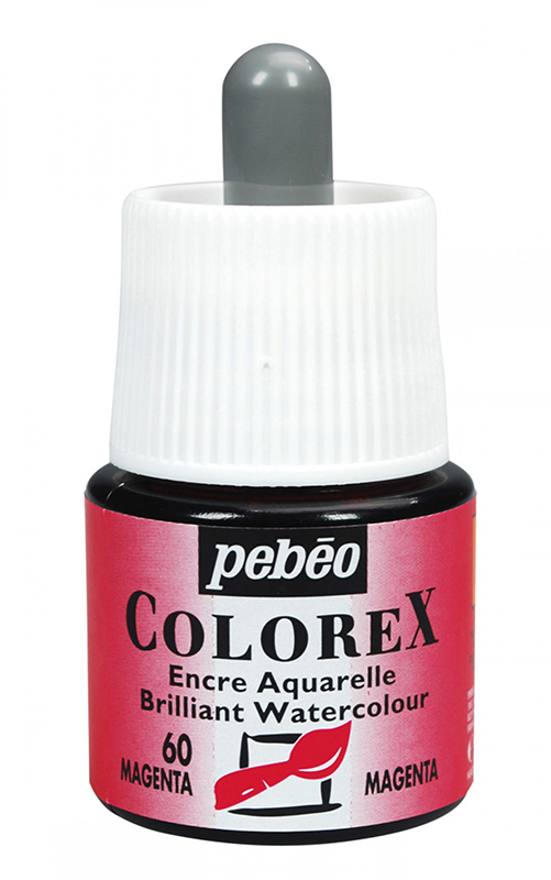 Image of Tusch Pebeo Colorex Ink 45ml Magenta 060 (5F) 341060 3167863410609