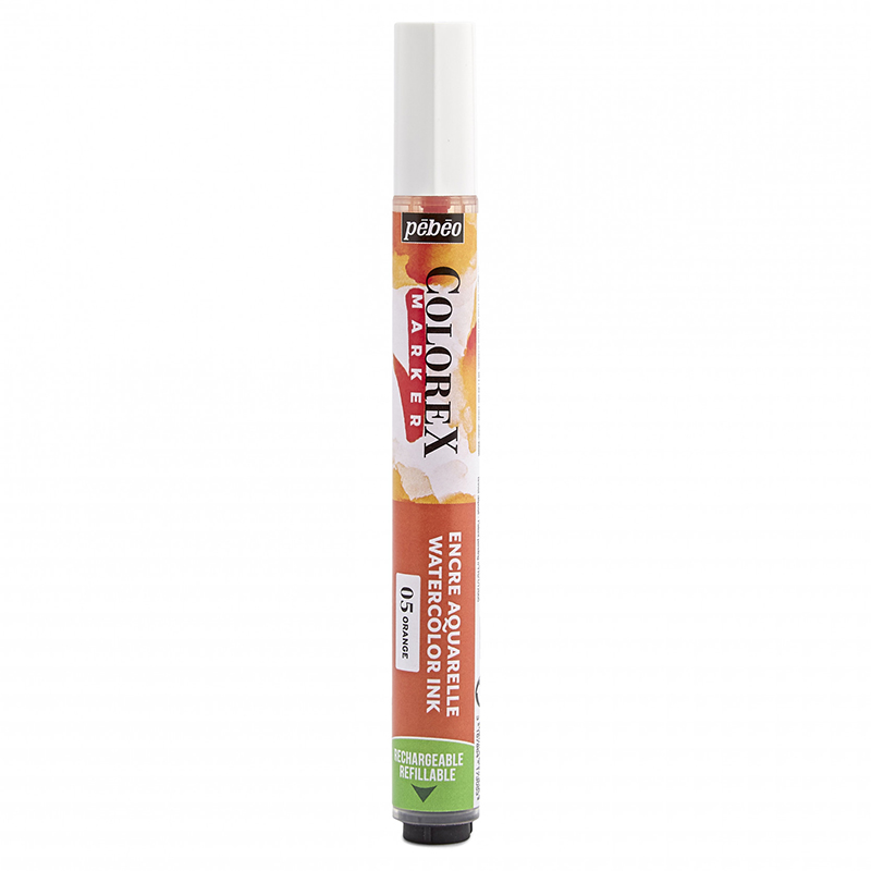 Image of Tusch Pebeo Colorex Ink Marker orange (5F) 417305 3167864173053