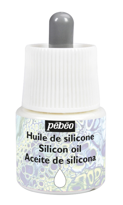 Image of Akrylmedium Silikonolja Pebeo 45ml med pipett 524567 3167865245674