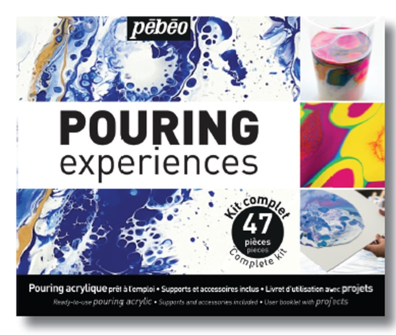 Image of Pouringset PEBEO Kit Pouring 47 Pieces (4F) 524600 3167865246008