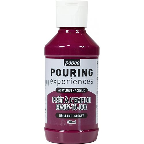 Image of Pouringfärg PEBEO Experiences 118ml Deep Magenta (4F) 524614 3167865246145