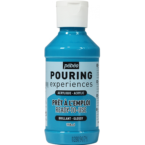 Image of Pouringfärg PEBEO Experiences 118ml Turquoise Blue (4F) 524618 3167865246183