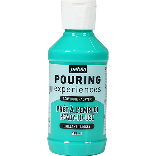 Image of Pouringfärg PEBEO Experiences 118ml Aqua Green (4F) 524619 3167865246190