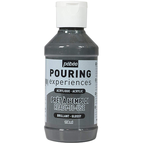 Image of Pouringfärg PEBEO Experiences 118ml Grey (4F) 524621 3167865246213