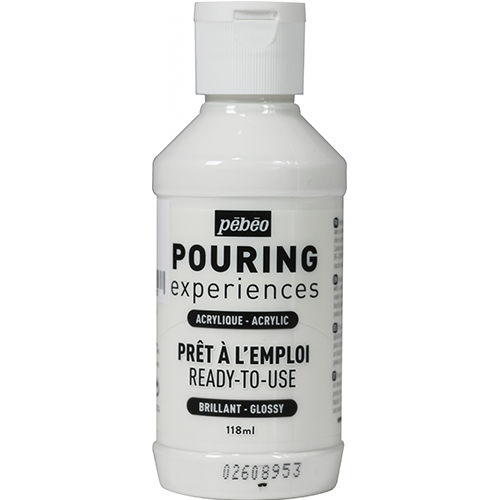Image of Pouringfärg PEBEO Experiences 118ml Titanium White (4F) 524623 3167865246237