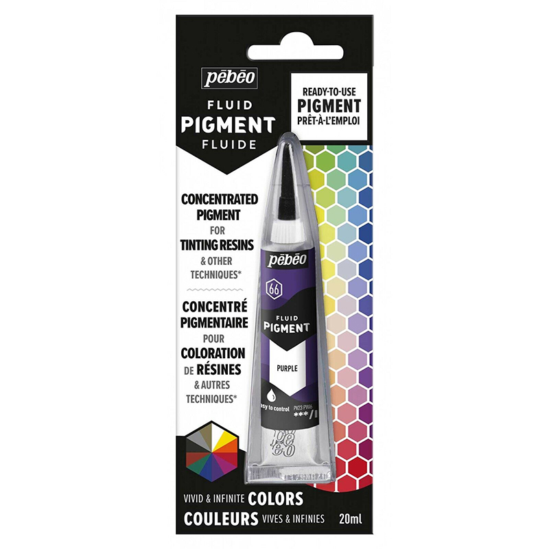 Image of Pigment Pebeo Fluid Resin Tint 20ml Violet 666 (3F) 650666 3167866506668