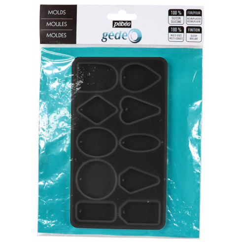 Image of Modelleringsform Pebeo Geometric Board Molds Bag N°1  (4F) 766136 3597587661368