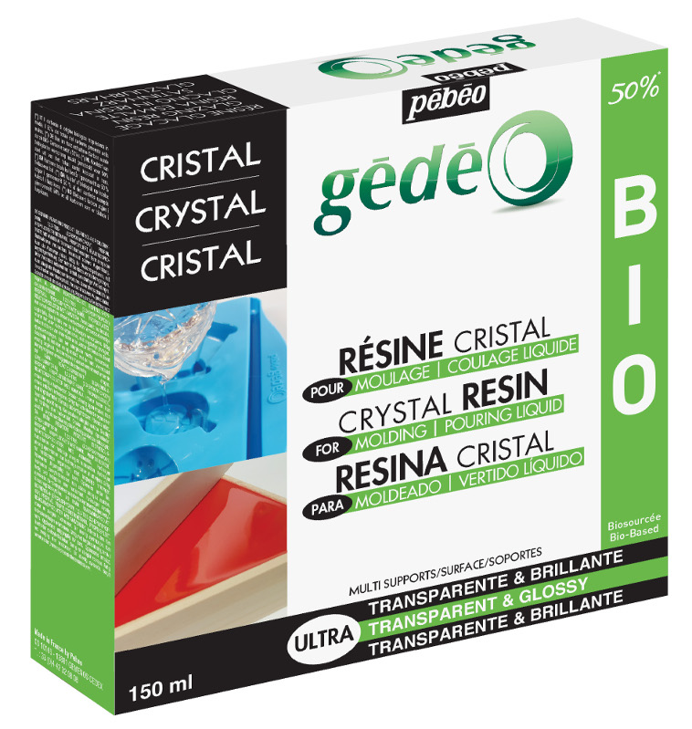 Image of Resin Epoxi Pebeo Crystal Resin Biorganic kit 150ml 766141 3597587661412