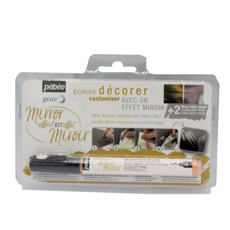 Image of Marker Pebeo Mirror effect kit 766595 3597587665953