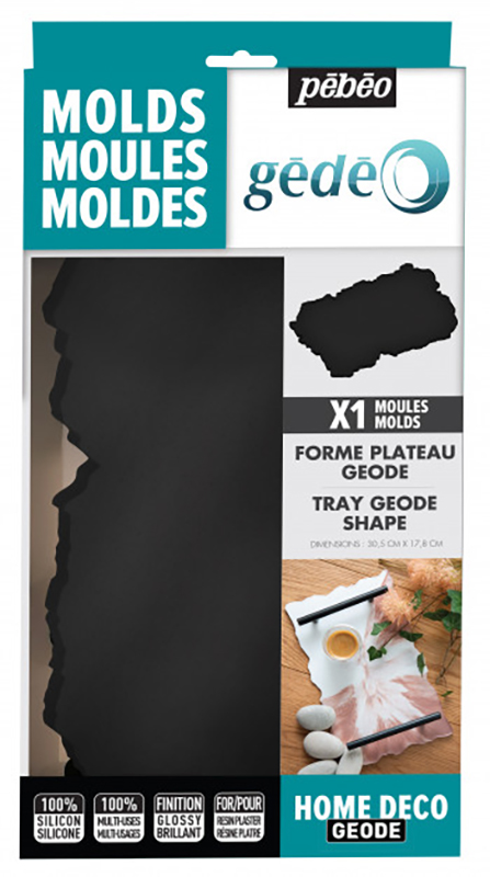 Image of Modellering Pebeo Gédéo TrayMoulds  (4F) 766614 3597587666141