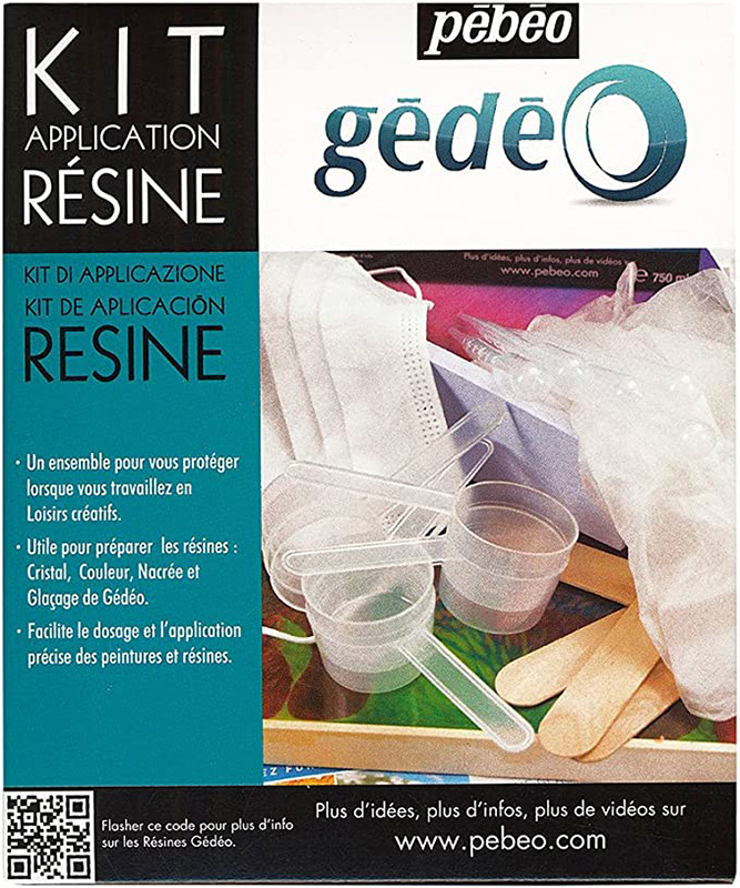 Image of Modellering Pebeo Gédéo Resin Application Kit  (6F) 766800 3597587668008