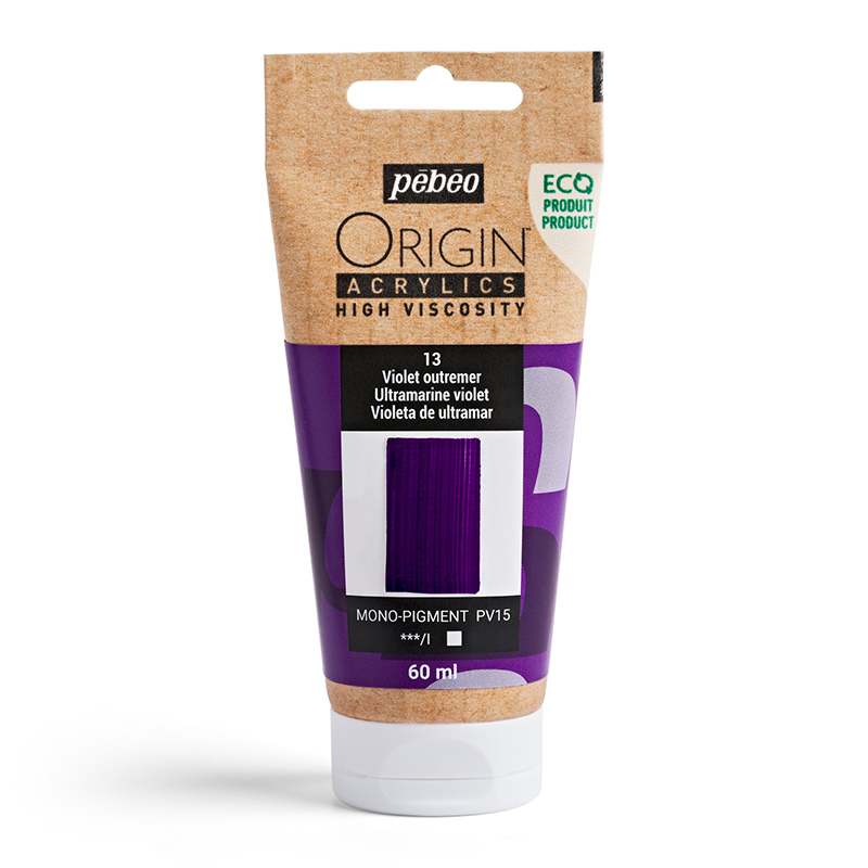 Image of Akrylfärg Pebeo ORIGIN  60 ML ULTRAMARINE VIOLET (5F) 817013 3167868170133