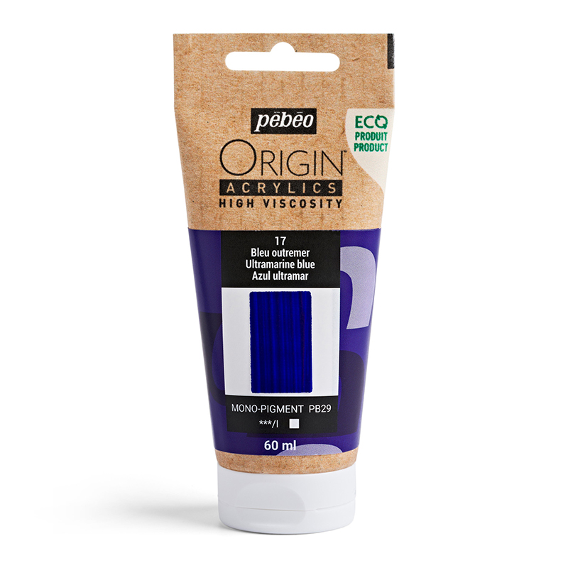Image of Akrylfärg Pebeo ORIGIN  60 ML ULTRAMARINE BLUE (5F) 817017 3167868170171