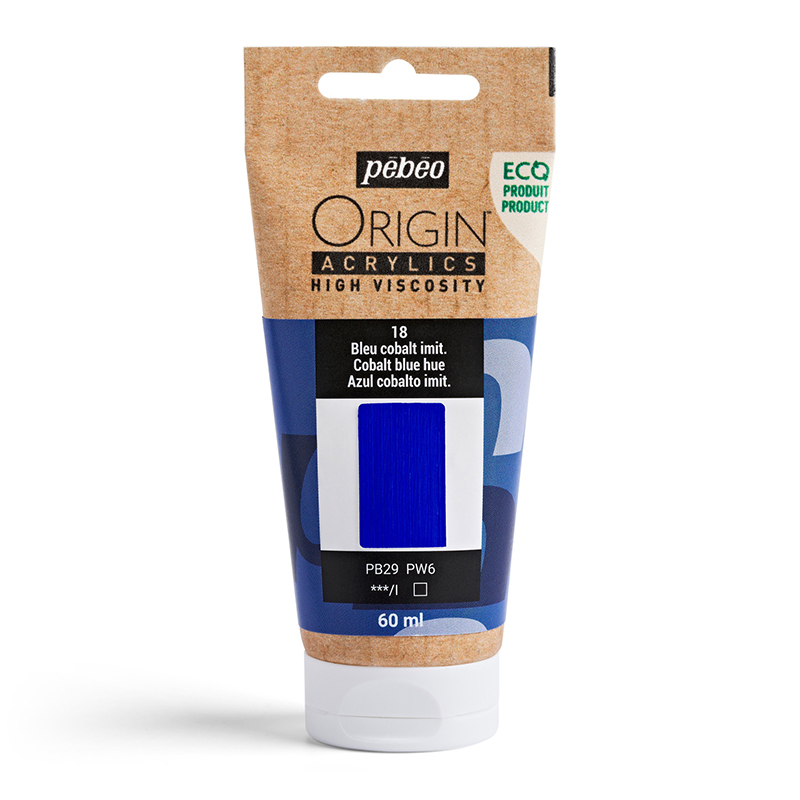 Image of Akrylfärg Pebeo ORIGIN  60 ML COBALT BLUE HUE (5F) 817018 3167868170188