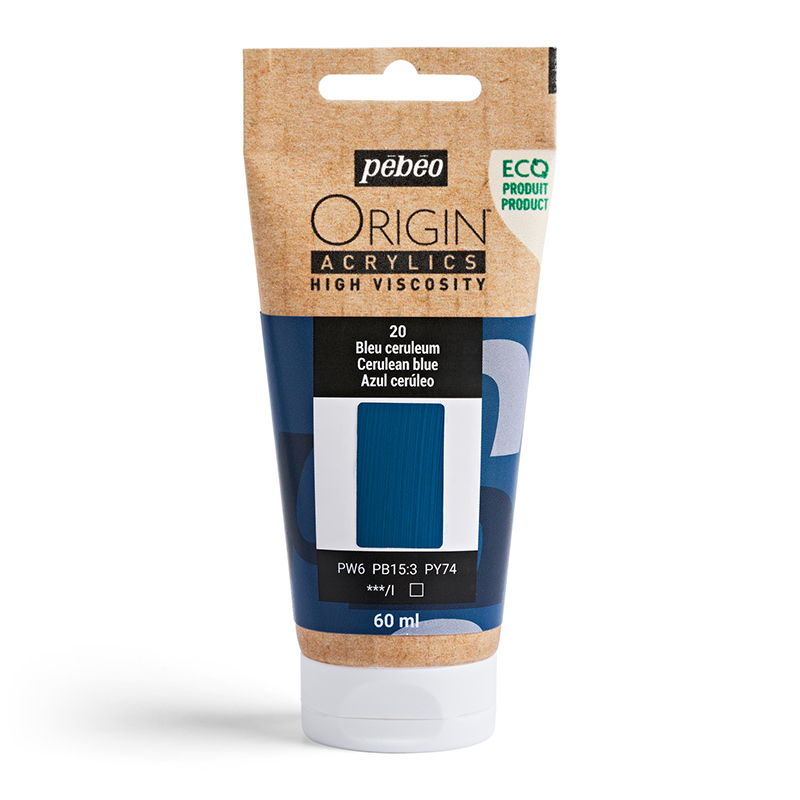 Image of Akrylfärg Pebeo ORIGIN  60 ML CERULEAN BLUE (5F) 817020 3167868170201