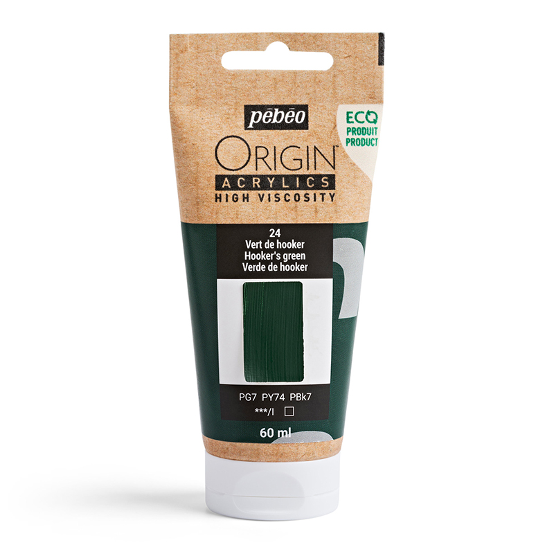Image of Akrylfärg Pebeo ORIGIN  60 ML HOOKER'S GREEN (5F) 817024 3167868170249