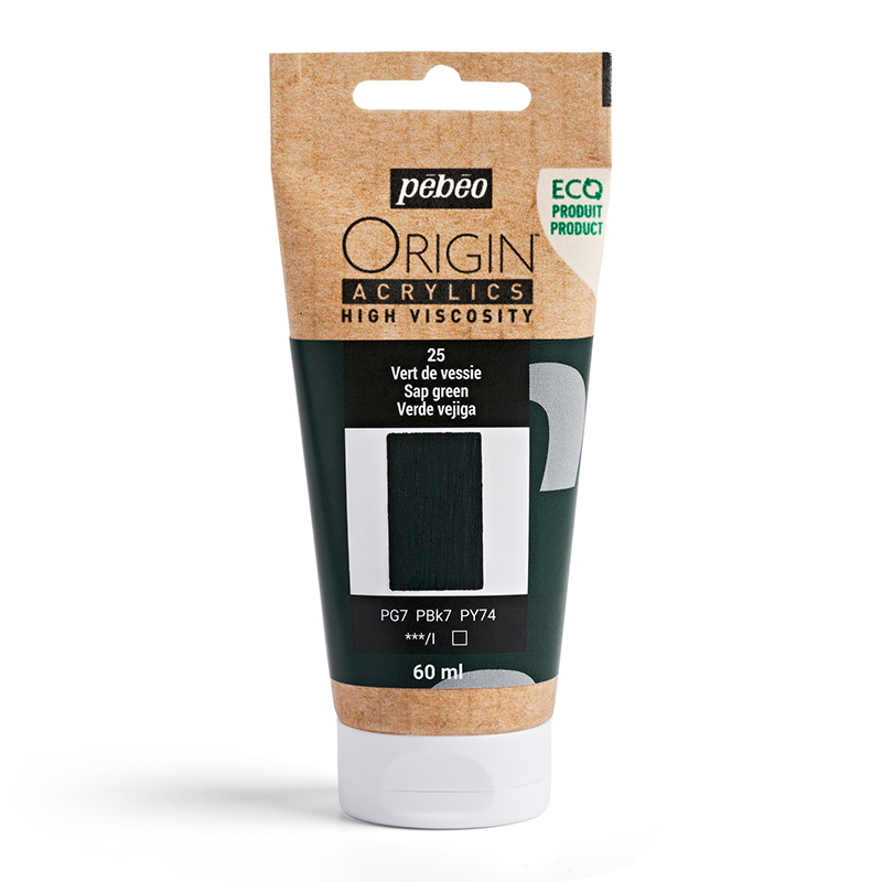 Image of Akrylfärg Pebeo ORIGIN  60 ML SAP GREEN (5F) 817025 3167868170256