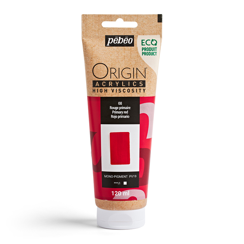 Image of Akrylfärg Pebeo ORIGIN  120 ML PRIMARY RED (3F) 817108 3167868171086