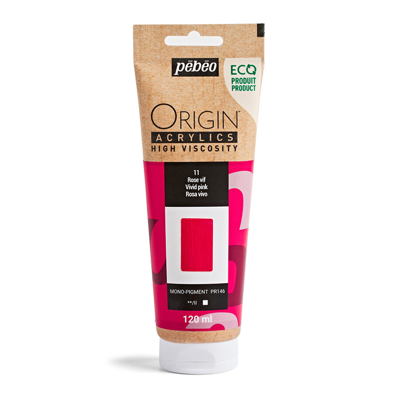 Image of Akrylfärg Pebeo ORIGIN  120 ML VIVID PINK (3F) 817111 3167868171116