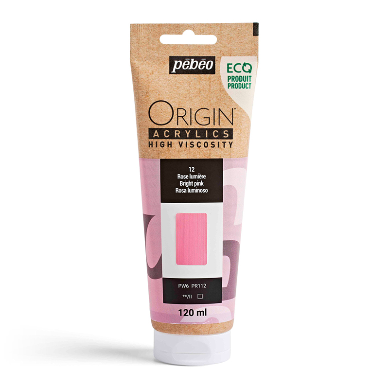 Image of Akrylfärg Pebeo ORIGIN  120 ML BRIGHT PINK (3F) 817112 3167868171123