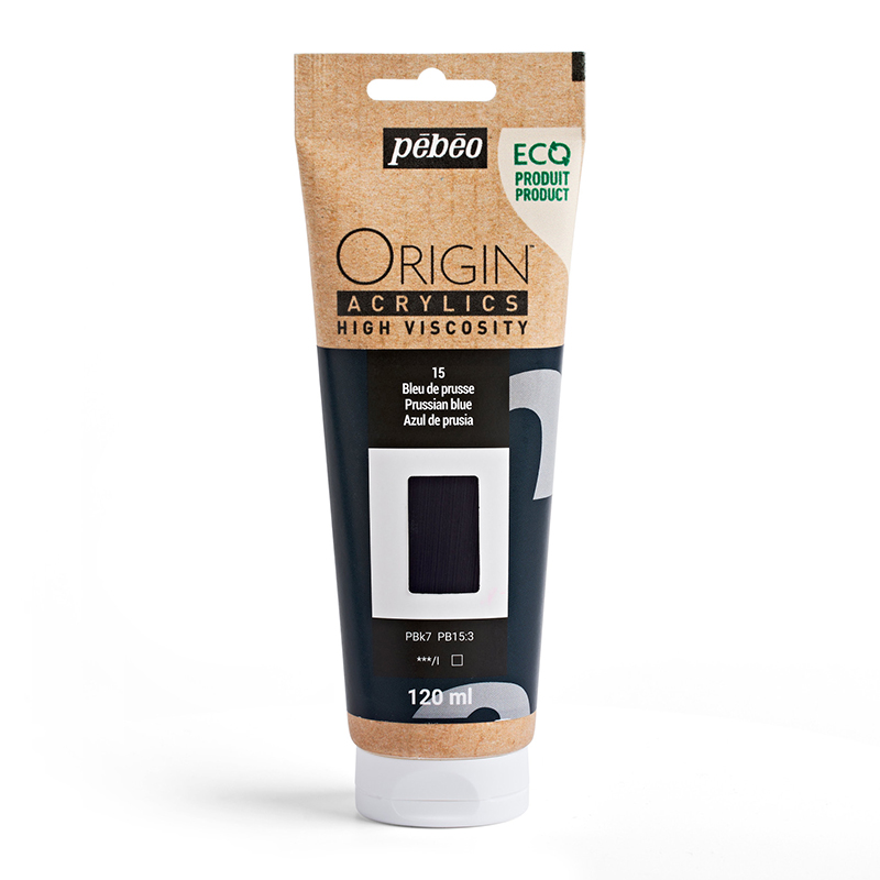 Image of Akrylfärg Pebeo ORIGIN  120 ML PRUSSIAN BLUE (3F) 817115 3167868171154
