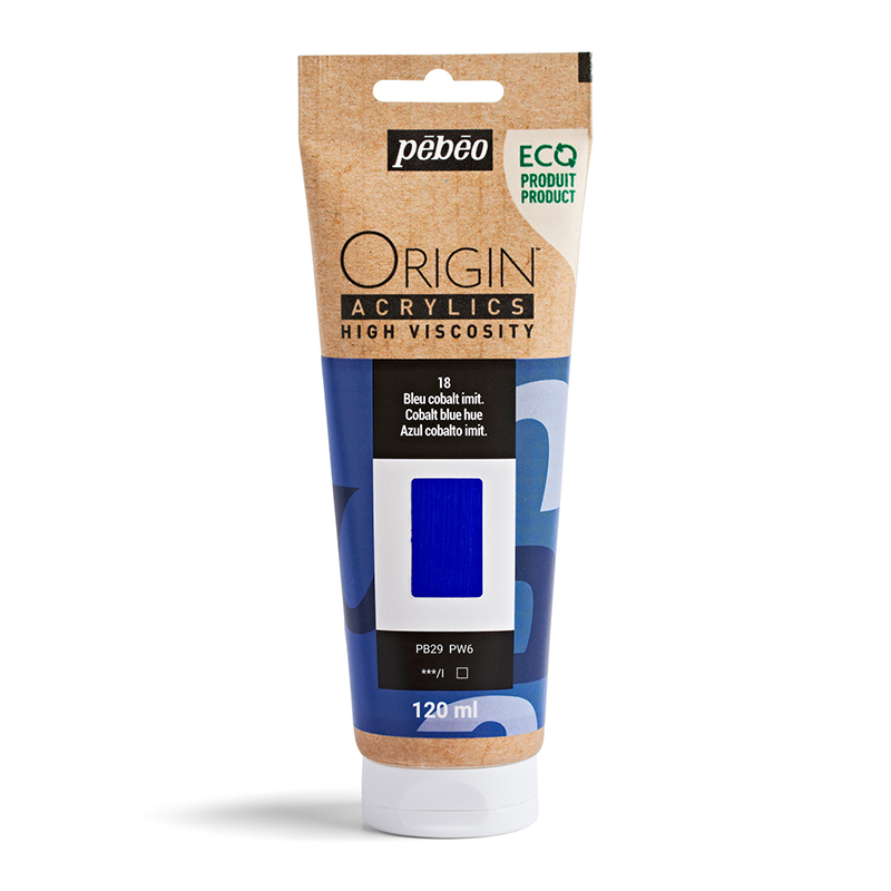 Image of Akrylfärg Pebeo ORIGIN  120 ML COBALT BLUE HUE (3F) 817118 3167868171185