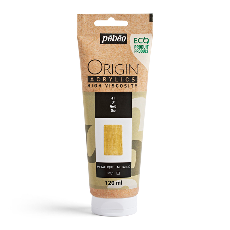Image of Akrylfärg Pebeo ORIGIN  120 ML GOLD (3F) 817141 3167868171413
