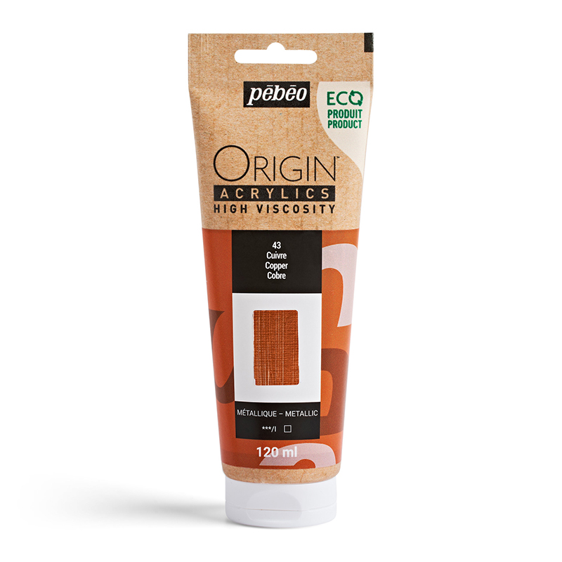 Image of Akrylfärg Pebeo ORIGIN  120 ML COPPER (3F) 817143 3167868171437