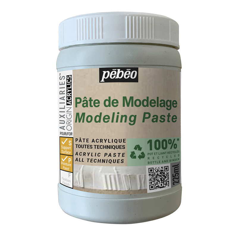 Image of Akrylmedium Pebeo ORIGIN MODELING PASTE STUDIO GREEN 225ML 818663 3167868186639
