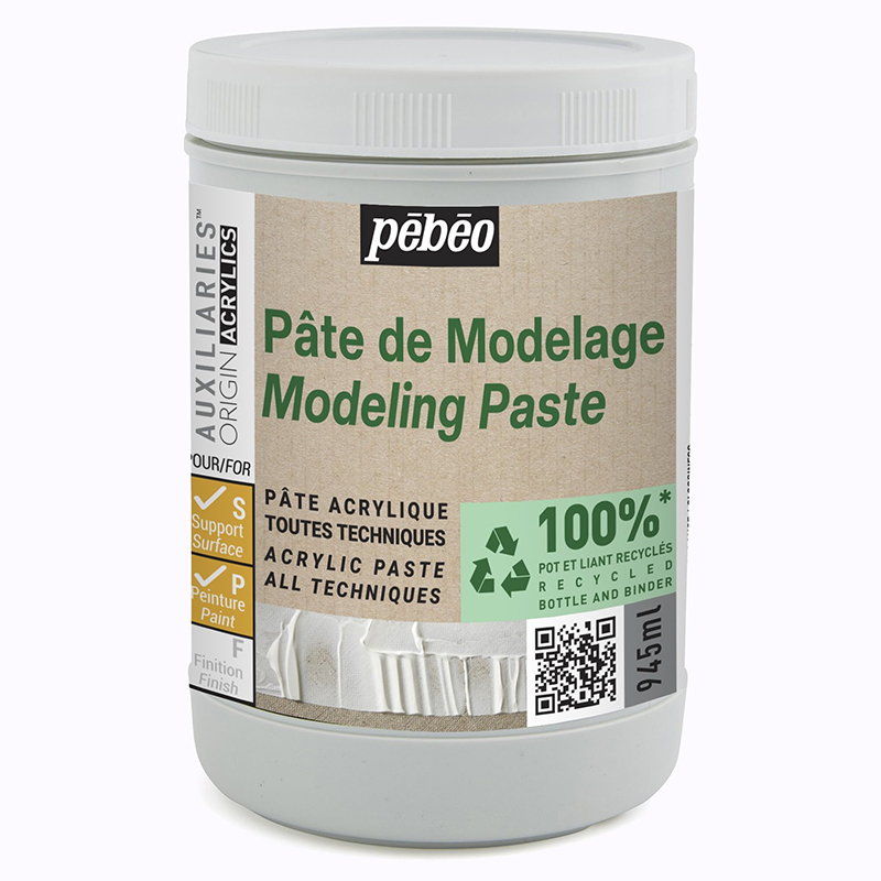 Image of Akrylmedium Pebeo ORIGIN MODELING PASTE STUDIO GREEN 945ML 818666 3167868186660