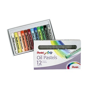 Image of Oljepastellset Pentel 12kritor   PHN4-12 2581240 4711577003573