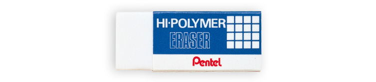 Image of Suddigum Pentel Hi-Polymer 65x24x12  ZEH-10 (36F) 2801000 3474370026101