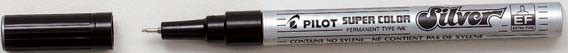 Image of Fiberpenna Pilot Silverpenna Extra Fine (12F) SC-S-EF 87950 4902505087950