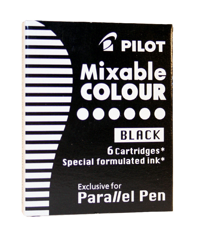 Image of Kalligrafi Pilot Parallel patron Svart 6st    IC-P3-S6-B (230361) 192227 4902505192227