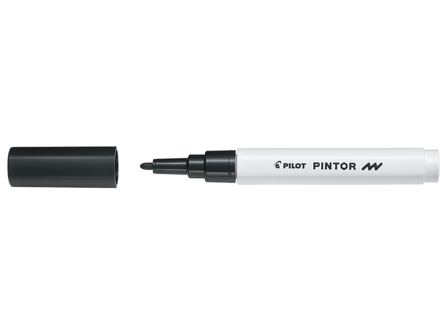 Image of Fiberpenna Pilot Pintor - Fine - Svart (6F) 541421 4902505541421